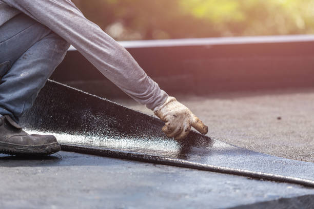 Professional Waterproofing technician working in Cloverdale, VA